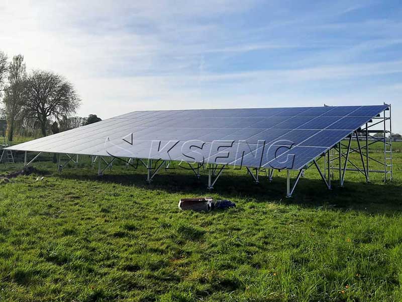 Solution solaire au sol aux Pays-Bas