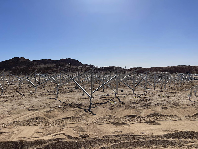 Solution solaire au sol en Arabie Saoudite