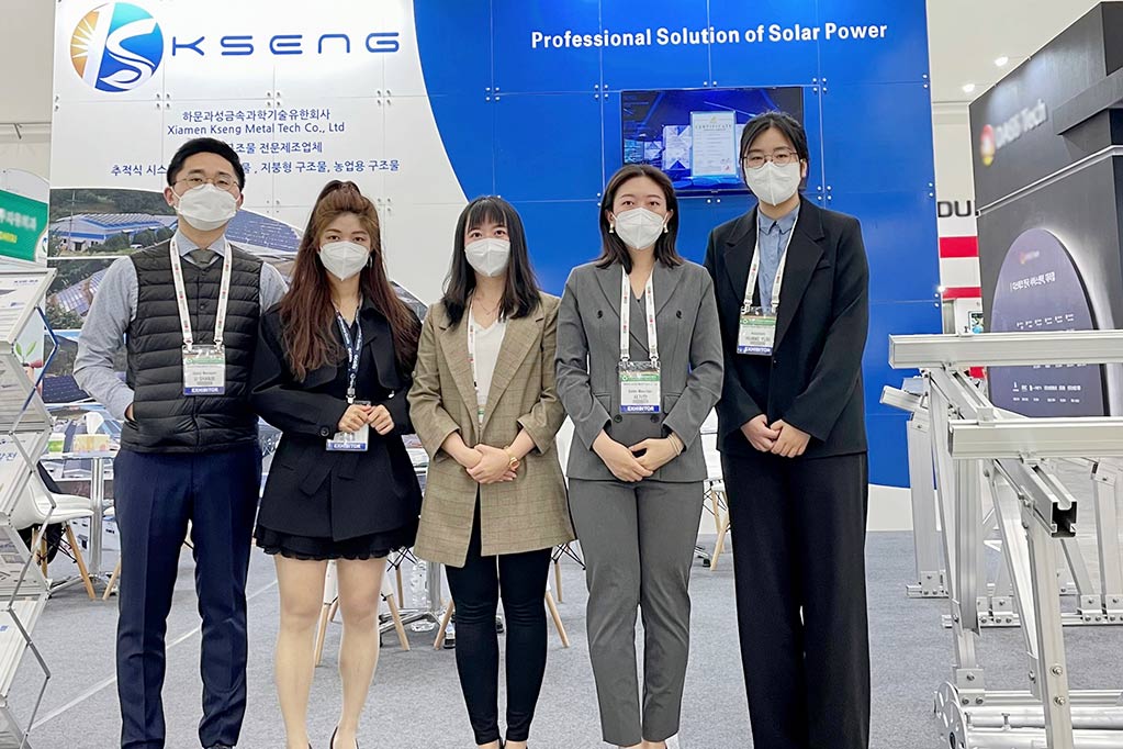 Le solaire Kseng a brillé à Green Energy Expo 2022 à Daegu, en Corée du Sud
