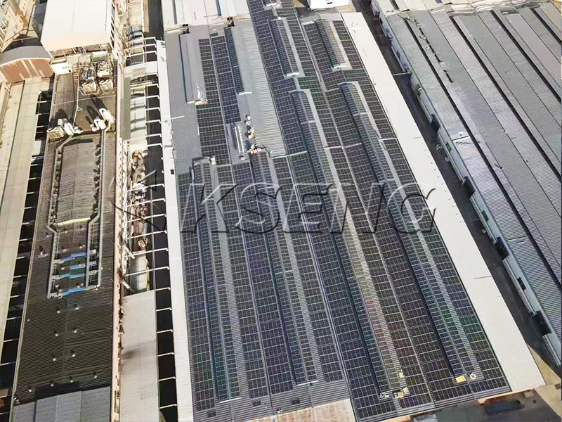supports de montage de panneau solaire de toit, pinces de toit en métal pour panneaux solaires, support de montage de toit