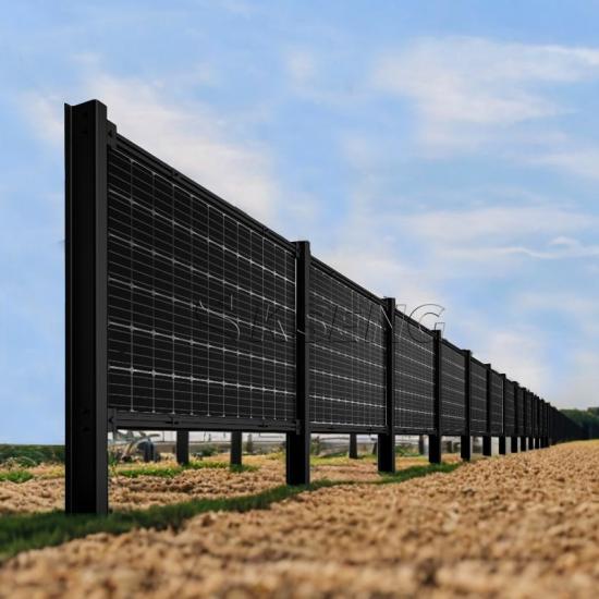 Kseng solar fence integrated with agrivoltaic system for dual-purpose farming