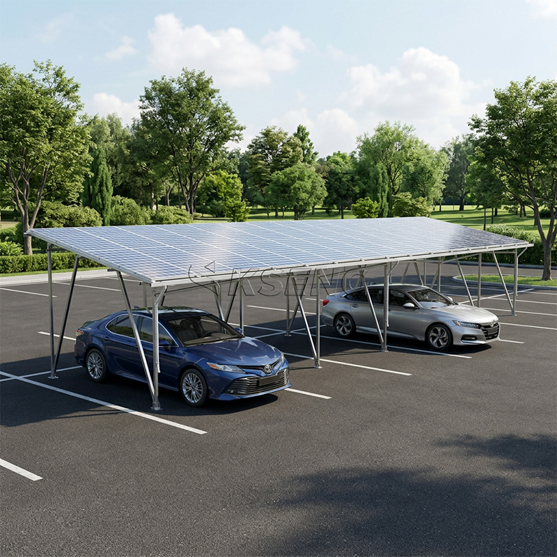 solar panels carport mounting system
