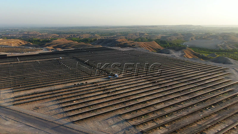 Corrosion-resistant ground solar mounting system for PV projects