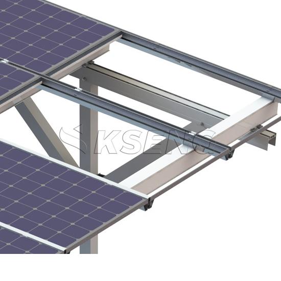 Rail solaire en aluminium