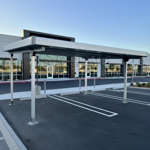 residential solar carport structure