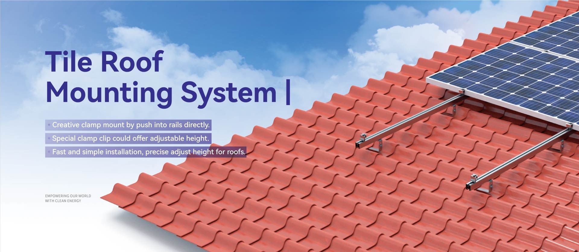 Solar roof mounting system