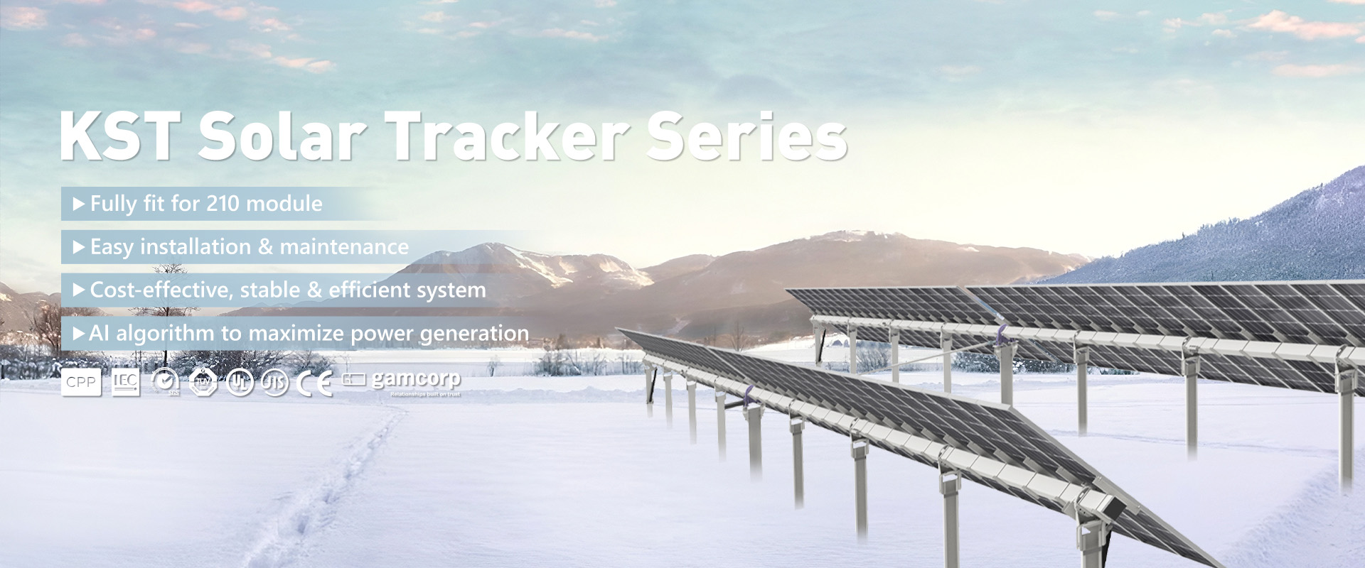 kseng single axis solar tracker and solar tracking systems