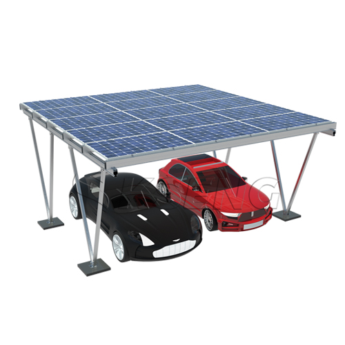 montage solaire de carport