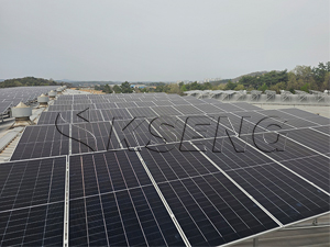 Projet de support de montage pour toit solaire de 357 kW en Corée