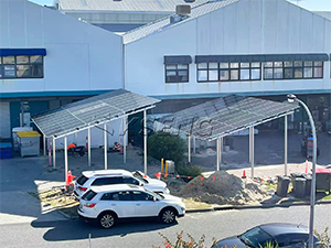 85KW Carport Solar Mounting System Project in Australia