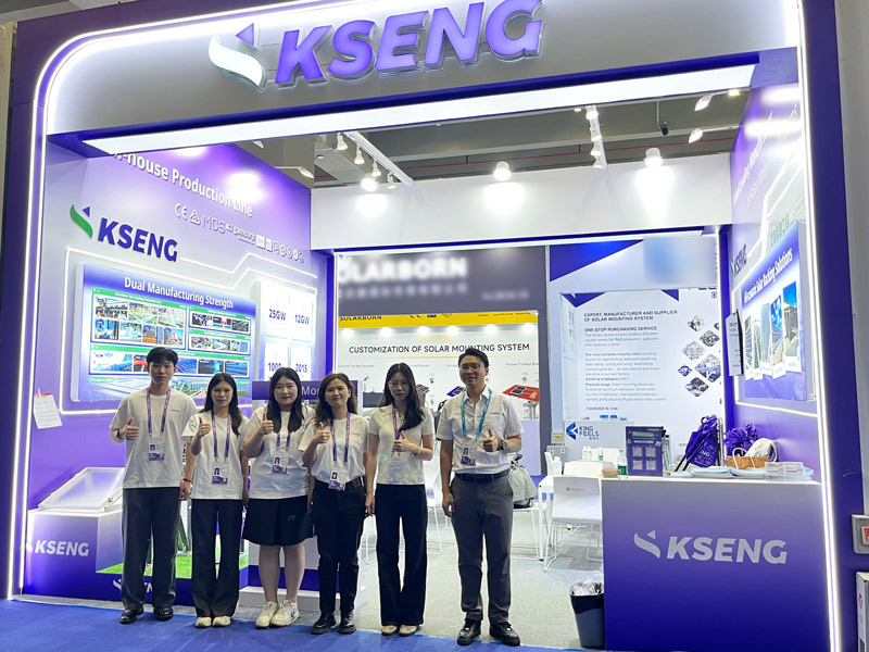 The 140th Canton Fair – Kseng Solar Gains Widespread Attention with its Reliable Solar Racking Solutions