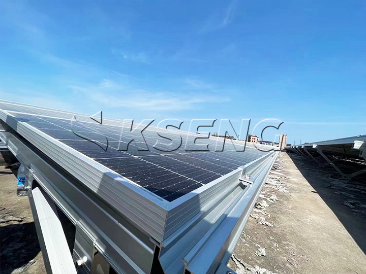 2MW- Centrale solaire sur le toit en Chine