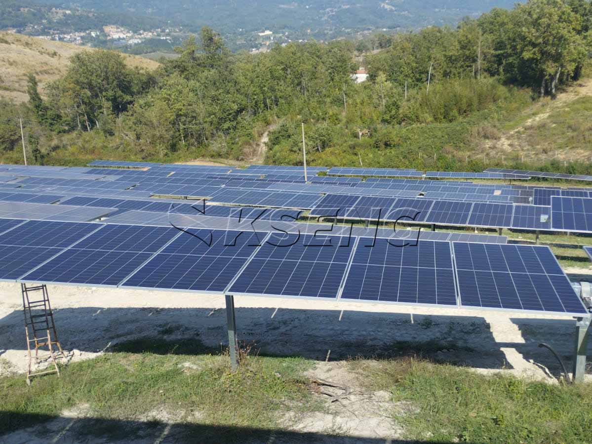 1MW - Solution de suivi solaire en Italie