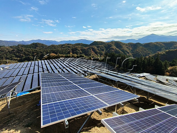 Étude de cas : Station solaire de 4 MW au Japon avec la solution solaire au sol en aluminium de Kseng Solar