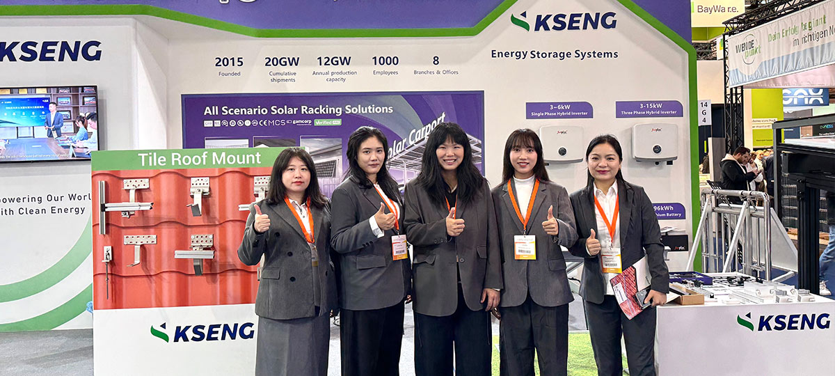 Kseng Solar at at Solar Solutions Düsseldorf 2025 in Germany