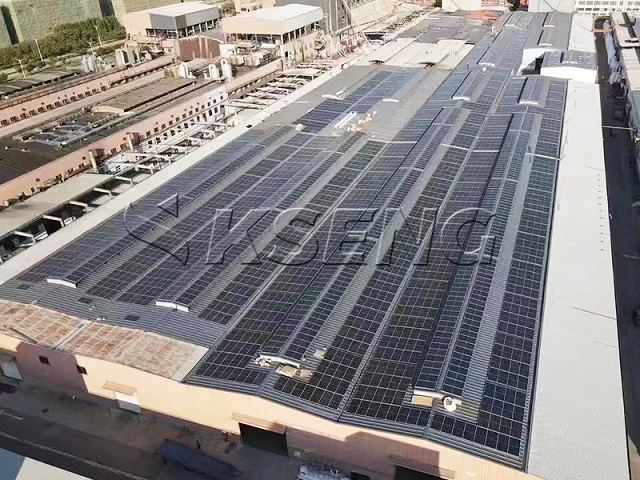 5,8 MW - Centrale solaire sur le toit en Chine
