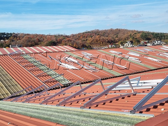 199.52KW - Solution solaire sur le toit en Corée