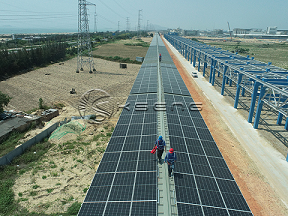 Le rayonnage solaire Kseng choisi pour les centrales solaires distribuées de 10,27 MW en Chine
