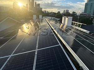 72KW-Solar Panel Roof Bracket in The Philippines