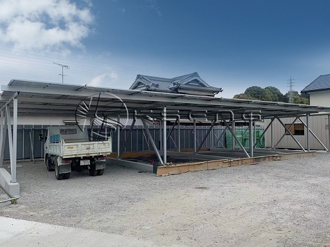 33.3KW- Projet de carport solaire au Japon
